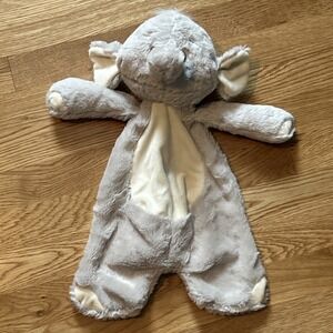Baby Ganz Plush Gray Elephant Lovey Flat A Pat "Emerson"